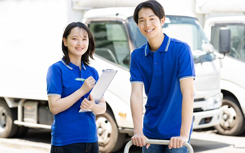 ほぼ定時で上がれて土日祝休みのルート配送(普通車)